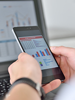 6. You're Operating Without Call Insights - Without access to call data, such as average hold times, call durations, or drop rates, it’s difficult to improve service, identify training needs, or align staffing with demand. - Phone showing call data for Signs your business has outgrown its phone system